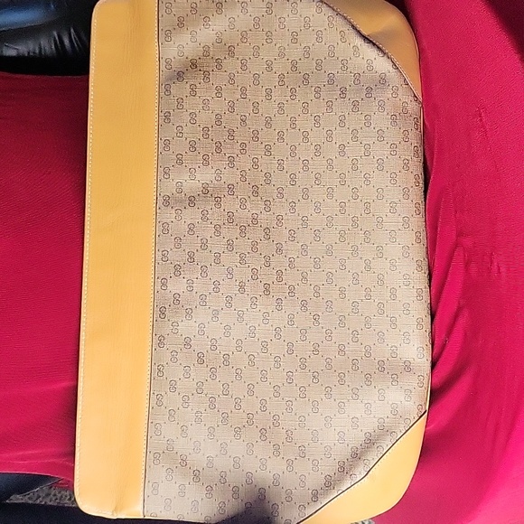 Vintage Gucci Large Clutch With Extras - Picture 8 of 15